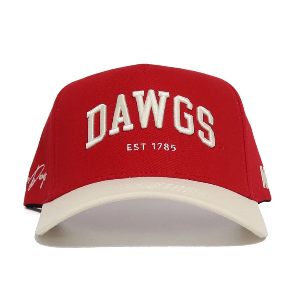 Red and White Dawgs Women's Cap